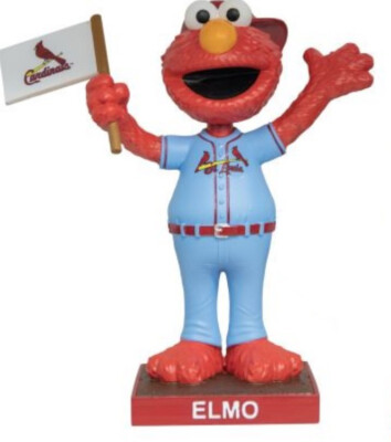 St. Louis Cardinals Elmo Bobblehead - Sesame Street Day 5/7/23 - NIB INSURED