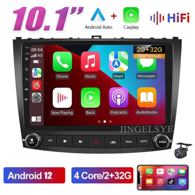 For Lexus IS250 IS300 32GB Android 12 Car Stereo Radio GPS NAVI RDS BT Carplay