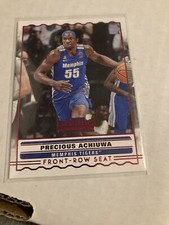 2020 Contenders Draft Picks Precious Achiuwa #SS-21 Front Row Seat Red Parallel