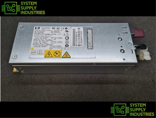 Bloc d'alimentation redondant HP G5 1000w DL380 ML350 403781-001 379123-001 - Photo 3/3