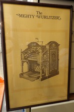 Alabama Theatre 1927 Mighty Wurlitzer Organ Big Bertha Large Poster
