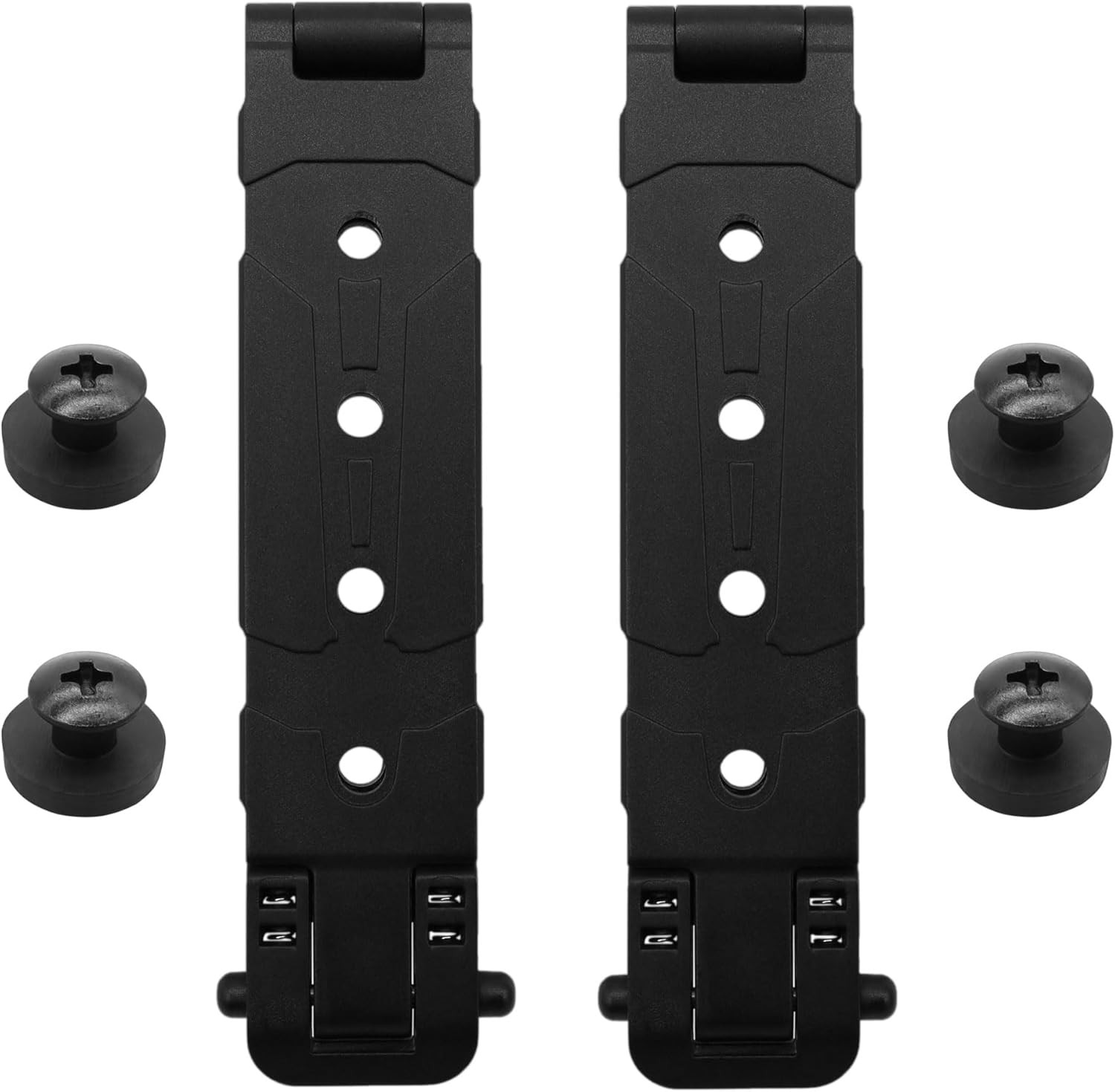 Molle Clips Attachments 3 In Molle Holster Adapter for Knife Sheath, Gun Holster