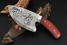 coltello professionale  fatto a mano in acciaio dmasco forgiato tono pesce tagli