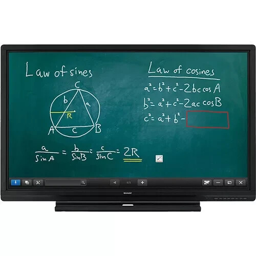 Sharp AQUOS BOARD PN-C605B 60" Interactive Display System - Whiteboard -Complete - Picture 1 of 4