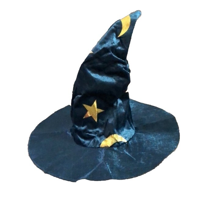 HYDE And EEK kids wizard hat and cape one size fits most