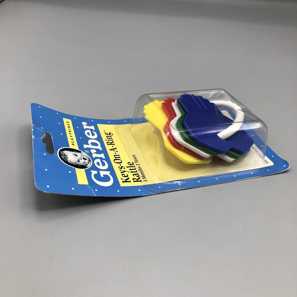 Vintage Gerber Keys On A Ring Baby Rattle Toy Playthings / Brand NEW - Image 4 of 4