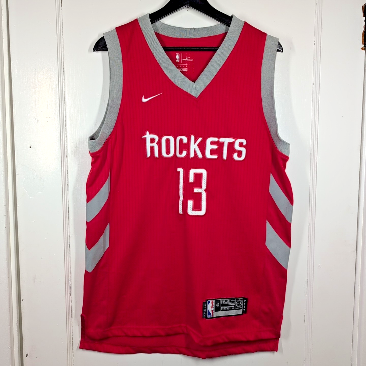 Nike Swingman James Harden Houston Rockets #13 Men's Jersey Sz 44