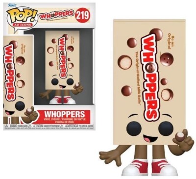 WHOPPERS Candy Box 3,75'' Pop Vinyl Figur Ad Icons Neu 219 Funko
