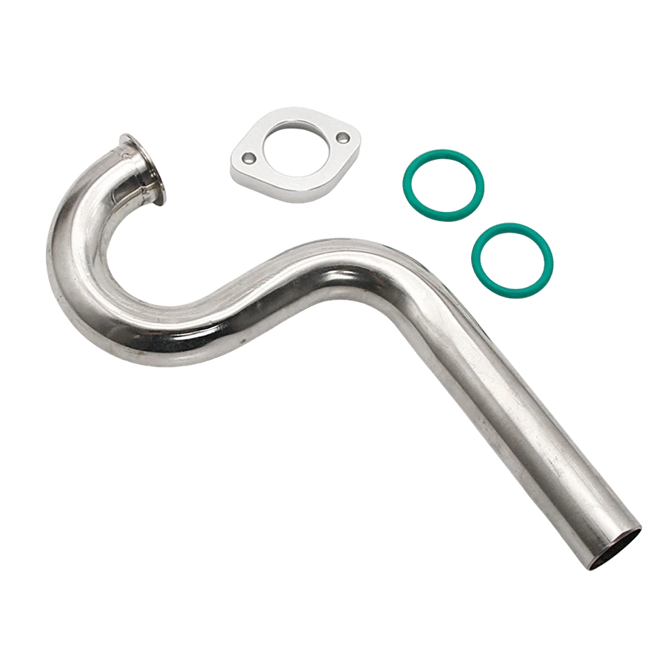 RC Boat Exhaust Pipe Header Kit Fit 26CC 27.5CC 29CC  Zenoah RCMK Petrol Marine - Image 2 of 4