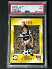 1996 Sports Illustrated SI For Kids Mia Hamm #456 PSA 9 MINT GOAT World Cup USA