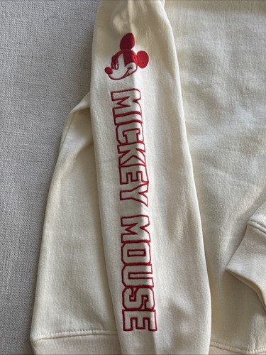 Mickey Mouse Boy's Embroidered Long Sleeve Graphic Print Sweatshirt Size XL New - Picture 3 of 3