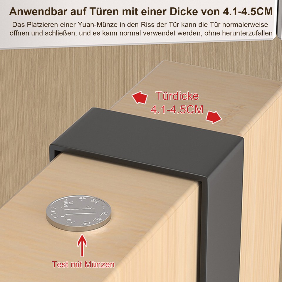 6 Hooks Over The Door Hook Hanger Clothes Storage Towel Coat Bag