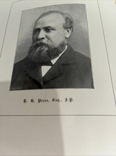 NORFOLK Notables c1893 Alderman B H PRESS - Great Yarmouth