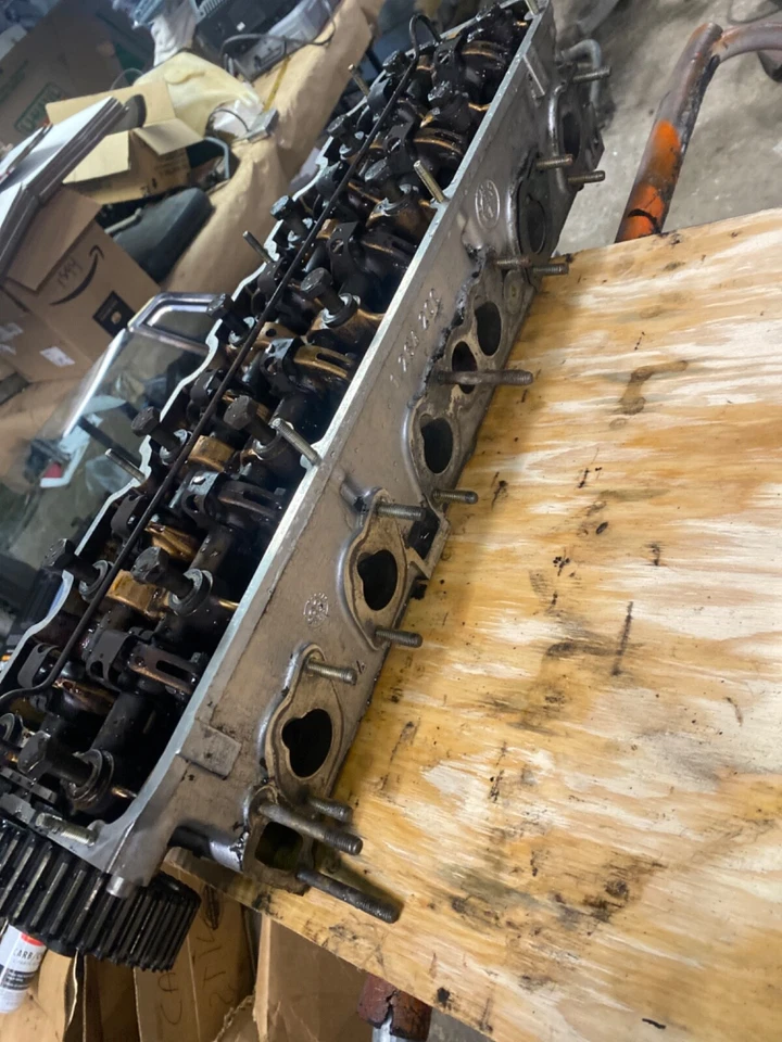 BMW M20 1984-1987 2,7 ETA culata con árbol de levas 325e 528e E30 E28 115 k millas  Foto 3 de 4