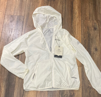 Alpine Design Arches Windbreaker Size Small Marshmallow Color MSRP $50