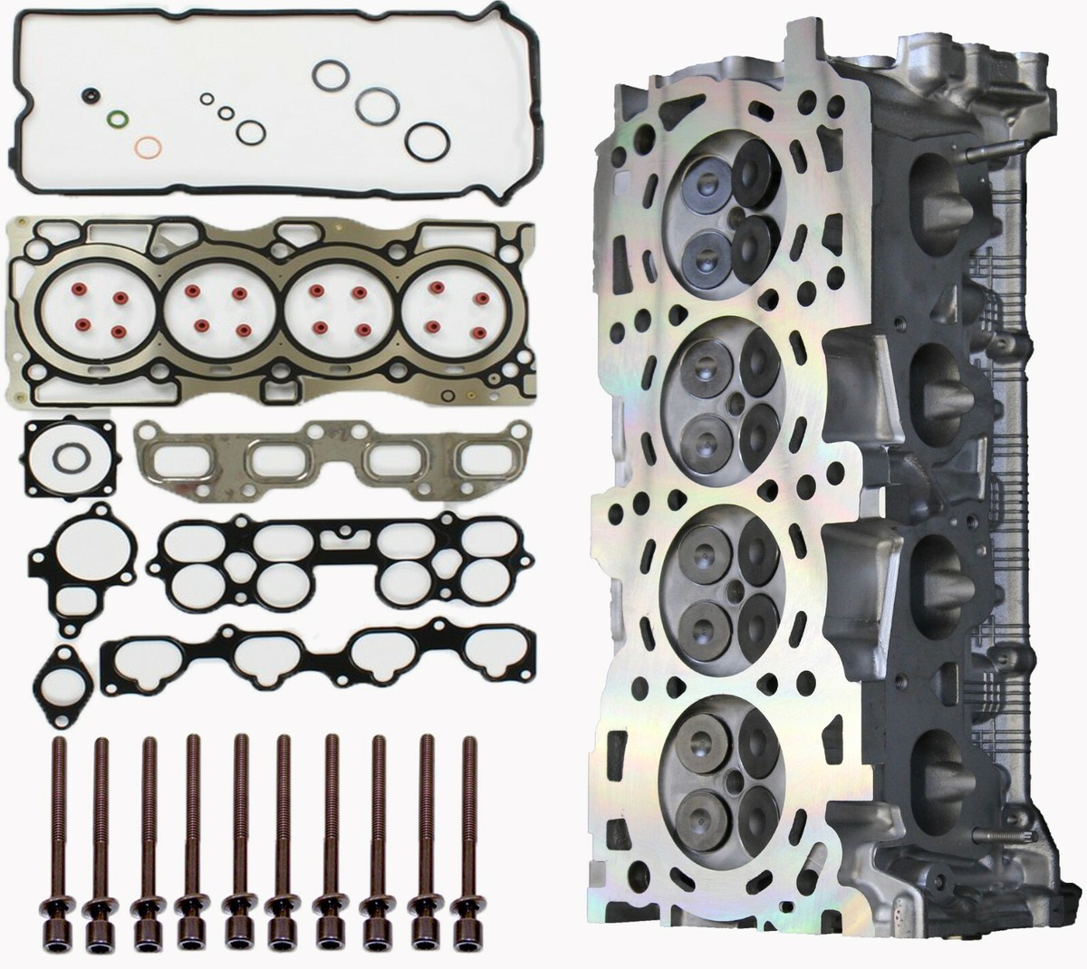 Nissan 2.5 DOHC Altima QR25DE Cast# 8H3 Cylinder Head +