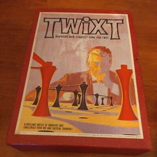 Twixt Vintage Bookshelf Board Game 1962 Two Player Tactical Strategy Game 3M