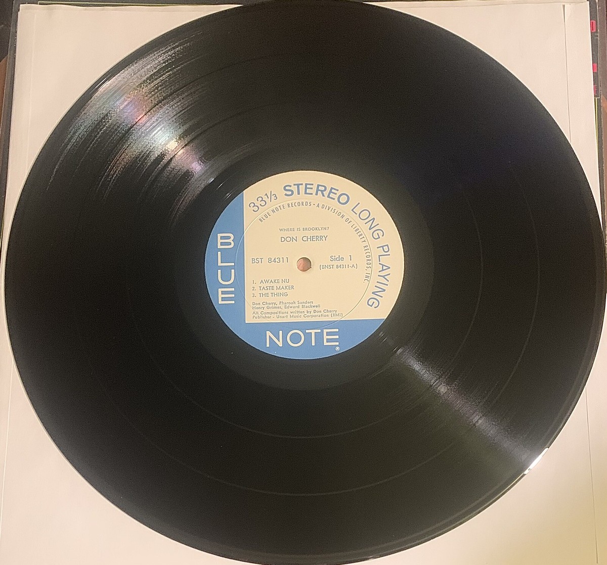 Don Cherry-Where Is Brooklyn? LP Blue Note Stereo Liberty