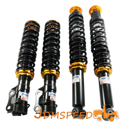 Coilovers Shock Assembly Absorber Spring Struts Kit For VW MK2 MK3 GOLF & JETTA 