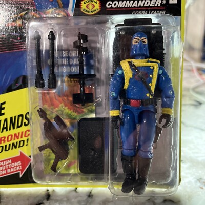 1991 Hasbro G.I. Joe Cobra Commander - Talking Battle Commanders