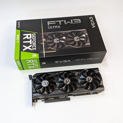 EVGA Nvidia GeForce RTX 3060 Ti FTW3 ULTRA 8GB Graphics Card