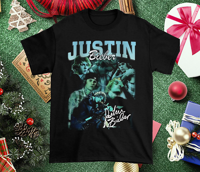 Justin Bieber Signature Black Full Size S To 4XL Shirt Gift For