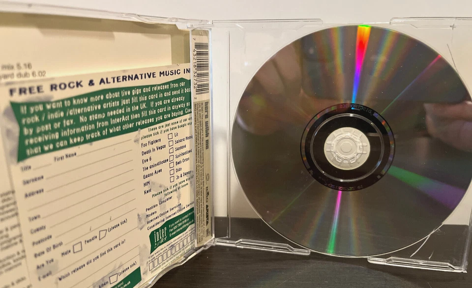 DIDO - Here With Me (UK Pressing) - Compact Disc CD Single - EX Condition Foto 3 de 3