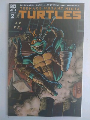 IDW Publishing Teenage Mutant Ninja Turtles (2024) #2 Darick Robertson RI 1:50