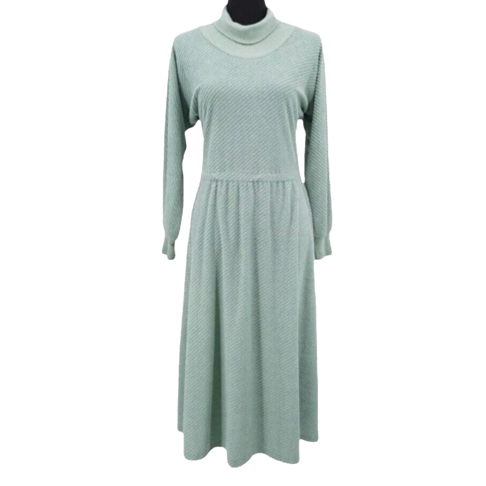 Vestidos Vintage 1970s Casual de Algodón para Mujeres