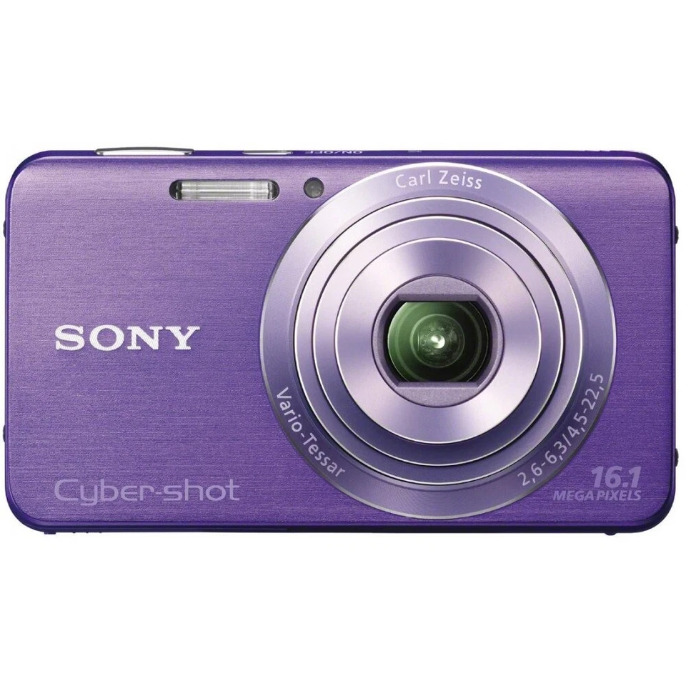 SONY Cyber shot DSC-W630 16.1MP 5x Compact Digital Camera Violet - 85% New - Image 3 of 4