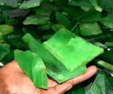 Anniversaire Cadeau 1000 CT Naturel Colombien Pierre Précieuse Émeraude Slab Lot