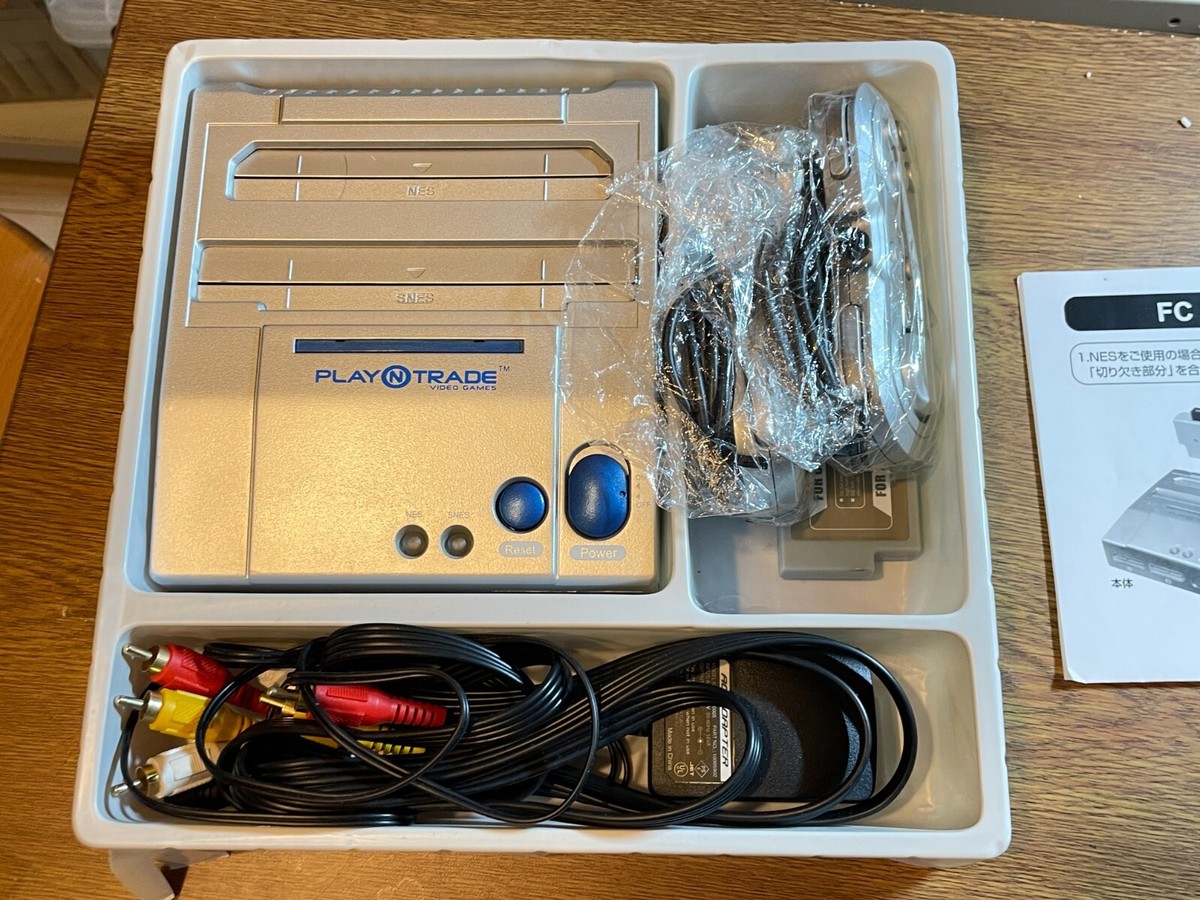 Family computer Console FC DUAL SNES NES PLAY CONSOLE SUPER
