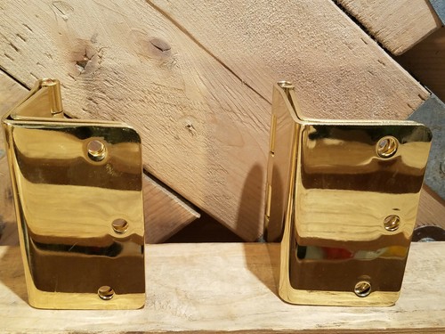 Cerniera per porta espandibile finitura ottone 1 set di 2 cerniere aggiunge 2" - fienile swanky - Foto 4 di 12