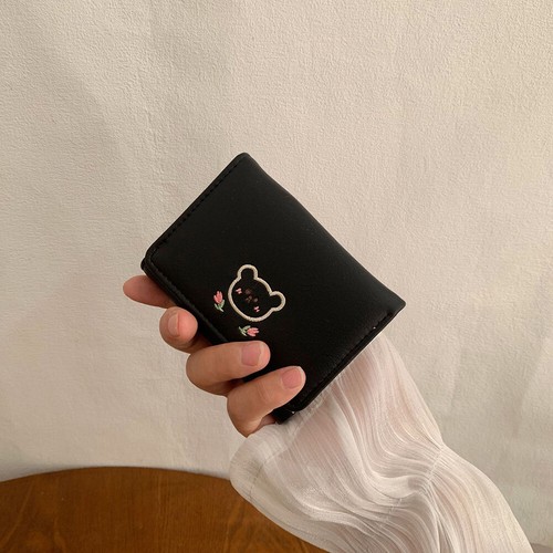 Simple Small Wallets for Women Large Capacity Portable Cash Holder for Everyday - Picture 3 of 16
