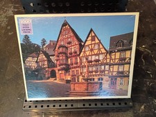 Vintage NOS 1000 Piece Puzzle Whitman Miltenberg Germany Village Sealed