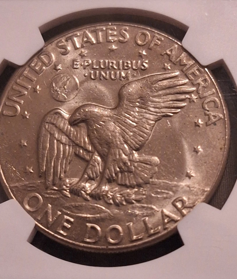 MS65 1974-D Eisenhower Dollar Ike NGC  - Image 4 of 4
