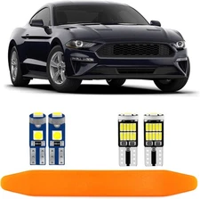 8pcs Interior LED Lights Kit Super Bright LED Map Dome Light Bulbs for Ford Must