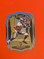 Jerry Jeudy 2020 Select Die Cut Prizm Rookie Card, Broncos