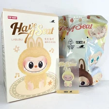 POP MART Labubu The Monsters Have A Seat Sisi Plush Figure Open Box New Inside