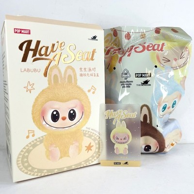 POP MART Labubu The Monsters Have A Seat Sisi Plush Figure Open