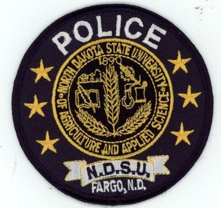 NORTH DAKOTA ND STATE UNIVERSITY POLICE NICE SHOULDER PATCH SHERIFF
