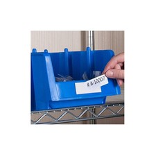 AIGNER INDEX BB-1754 Label HolderSmooth Clear,Slide-In,PK25 55VL89