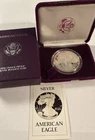 1986-S Proof American Silver Eagle Coin  - One Troy oz .999 Bullion
