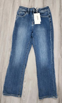 NWT - FLYING MONKEY Women's BLue LABEL Slim High Rise JEANS Size 24 Petite 24P