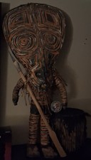 ¡Muñeca embrujada! ¡Muñeca espíritu vudú de África Occidental! ¡Muy activo y potente! Precaución