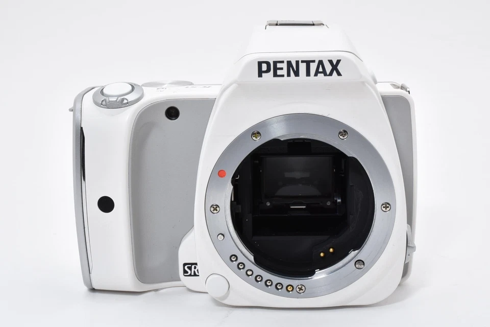 Pentax K-S1 20.1 Mp Digital SLR Kamera Weiß Körper W / Zwei Linse Set Aus Japan - Bild 3 von 4