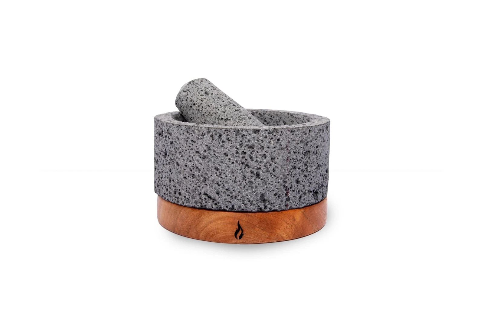 SMP Molcajete 7"– Traditional Mexican Mortar & Pestle (Molcajete y Tejolot