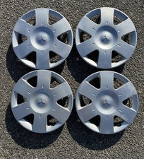 4 04-05 Mitsubishi Lancer 14 Hubcaps Wheel Covers Oem Mn100364 Blemishes