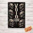 Black Death Vintage Rock Band Wall Art 8x12 Retro Metal Tin Sign Plaque