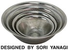 Sori Yanagi 18-8 Stainless Steel Silver Mesh Strainer Set of 4 Made in Japan
